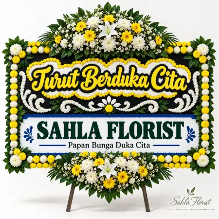 Papan Bunga Duka Dumai