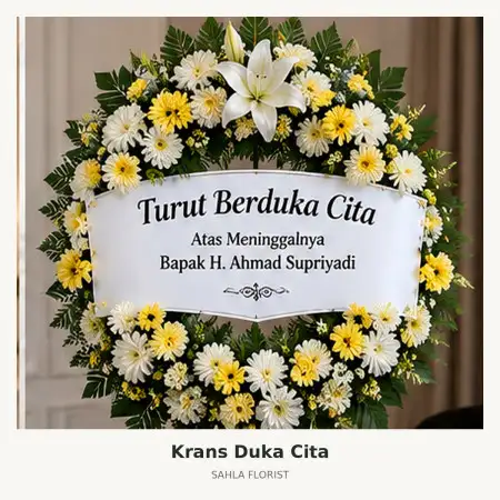 Krans Bunga Duka Dumai